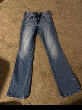 Classic Women's Blue Flared Jeans